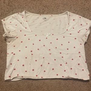 PacCares Rose Crop Top